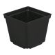 Black Square Pot 3.5in x 3.5in x 3in