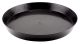 Heavy Duty Black Saucer 16in