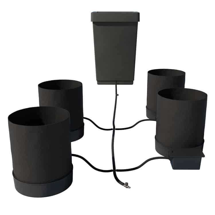 GeoPot Fabric Pot, 10 Gallon - Black